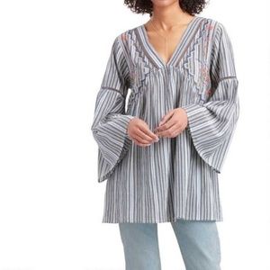 World Market Women’s Tunic Embroidered Alexandra Top Size S/M - See Description